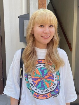 カンナ オーガニック ヘアデザイン(CANNA ORGANIC & HAIR DESIGN) 抜きっぱなしブロンド