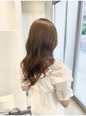ブラウンベージュ/明るめベージュ/ブリーチなしカラー