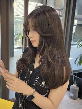 シティ(CITY) チョコレートブラウン　レイヤーカット　ナチュラルヘア