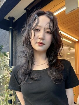 オアシス(oasis) 【oasisオグラ】ハッシュレイヤーカットニュアンスパーマ