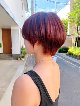 セイドット リー(Say. Ree) Say.くびれショートローズブラウンダークレッドモーヴピンク青山