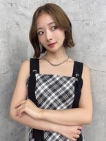 リミットバイアフィナー 大宮店(limit by Afinar) くびれボブ/レイヤーボブ/オリーブベージュ