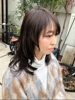 ジーナ 渋谷 表参道(JINA)&nbsp;大人レイヤー/前髪あり/ウルフレイヤー/30代40代50代