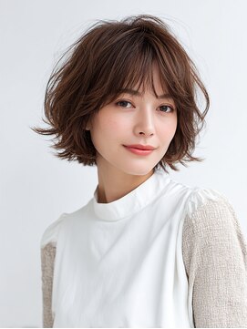 ビフィーノ リルネ(Bifino Rilune) 大人に似合う柔らか質感ショートボブ