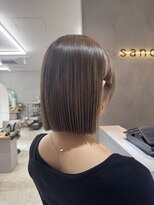 アマトウキョウスマートサロン(AMA TOKYO×Smart Salon) あご下2センチ王道 タッセルボブ