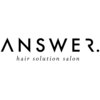 髪質改善美容室 ANSWER 町屋【アンサー】【3/1 NEW OPEN(予定)】のお店ロゴ