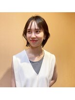 シーア(ciia)&nbsp;シースルーバング×ミニマムボブ