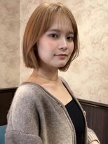 ロンド 銀座(Lond)&nbsp;☆春日☆グレーブラウンイメチェン/ボブレイヤー/ベージュ