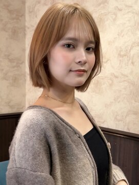 ロンド 銀座(Lond) ☆春日☆グレーブラウンイメチェン/ボブレイヤー/ベージュ