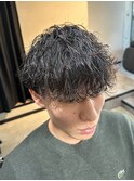 波巻きパーマ/波巻きスパイラル