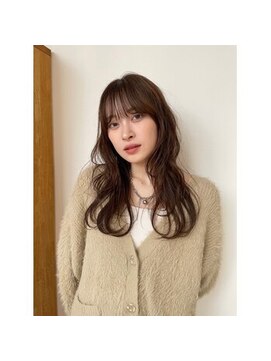 ニア 栄(nia) 栄　髪質改善　　美髪　艶髪　　ゆるふわ巻き髪レイヤー