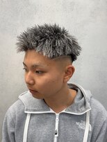 ルースト 西院店(ROOST)&nbsp;MEN’S HAIR/パイルツイスト/ホワイトハイライト
