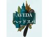【AVEDA★髪＆頭皮ケア】ヘッドスパ30分+トリートメント+ドライ