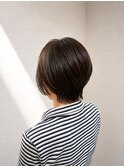 丸み美シルエットショートボブ 