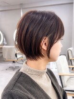 アイドットプラスサッポロ 札幌(i.+SAPPORO)&nbsp;ミルクブラウン艶髪カラー髪質改善小顔ショート