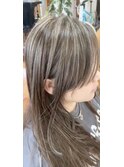 函館/グレージュ/透明感/ハイライト/ヘッドスパ