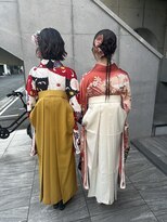 ルーブル(LOUVRE)&nbsp;【Hitomi】2027.袴着付け+ヘアセット