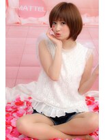 マーリャヘアー(mallia hair)&nbsp;かわいいショートボブ☆mallia-hair 塚本あつし