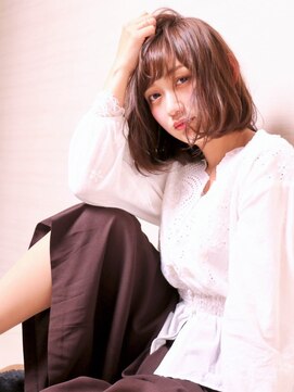 エムスラッシュ 本牧(M.SLASH) 【M.SLASH】大人ナチュラル♪抜け感セミディa