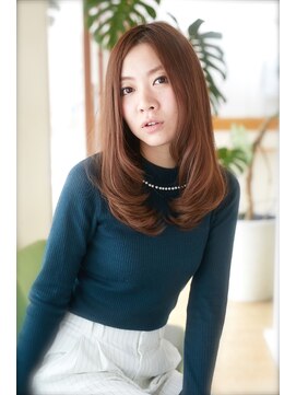 カノープス ヘアアンドメイクアップ(Canopus hair&make up) ナチュラルストレート＋ワンカールMIX♪[ゆる巻きロング]