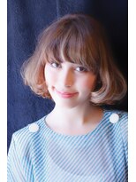 ブーケ(BOUQUET)&nbsp;大人ボブ　厚め前髪　毛先ふんわりカール