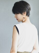 グラッシー センター北店(GLASSI)&nbsp;黒髪マニッシュスリークボブローライトデザインカラー§