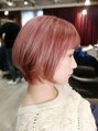 ルーツ 船橋南口店(Roots) カラーミューズを使ってヘアマニキュアの様に強めの色も☆