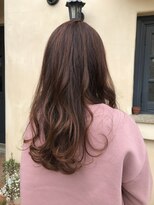 2席のみの美容室 アナイス(Anaiss) 色味でより艶を☆チェリーピンク☆