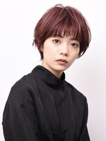 ピークアブー アヴェダ アトレ恵比寿(PEEK-A-BOO AVEDA) 【小顔 ハイライト】ニュアンス クールショート 恵比寿 大野