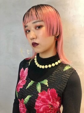 ジーナ オモテサンドウ(XENA) クリアピンク