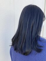 キートス ヘアーデザインプラス(kiitos hair design +) ネイビーアッシュ