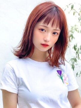 アグ ヘアー ネイビー 鶴岡東原店(Agu hair navy) 《Agu hair》さわやか×かわいいレイヤーセミ