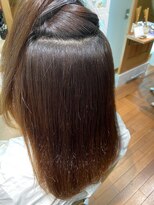 カノアレア by TJ天気予報(Kanoalea) 根元に出てきたクセをノンダメージストレートでサラサラに☆