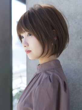 エインアンリー 表参道(AIN.ANLY.) 前髪あり大人ショートボブ20代30代40代【AIN.表参道】川原大地