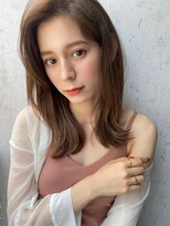 サングース(Sungoose) くすみブルー×デジタルパーマ