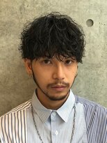 フィフス 原宿(fifth) 刈り上げマッシュショートツイストスパイラルパーマ無造作ヘア