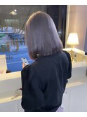 パープルグレー★ボブStyle