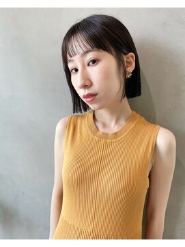 アンドレ ヘア デザイン(Andre Hair Design) パツっと可愛い　mini bob
