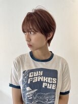 ヘアサロンエム 大宮東口(HAIR SALON M) オレンジブラウン×ミニショート