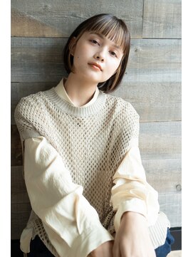 ハイレート 坂戸店(Hairate) ミニボブ×フェイスフレーミング