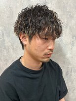 ザ マイル(The mile)&nbsp;束感_波巻きツイストスパイラルツーブロックマッシュ