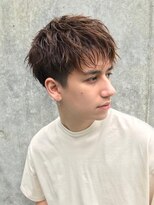 メンズヘア トーキョー 西梅田(MEN'S HAIR TOKYO) MEN'S HAIR/束感ショート/コンマヘア/ツーブロックマッシュ