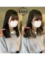 クオン(kuon)&nbsp;学生さんでも手軽に楽しめる【シールエクステ】