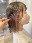 ★透明感×インナーカラーほしい