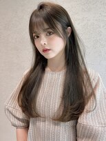 ロンド アンブル 四条烏丸(Lond ambre) 【Lond ambre】五島巨幹 髪質改善/縮毛矯正/グレージュ/前髪