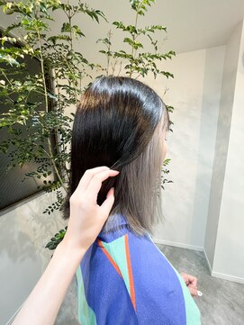 フィレール(filer) グレー系*インナーカラー