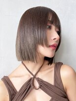 アイティーバイアルバム 藤沢店(IT by ALBUM) シンプルボブ_マチルダボブピンクベージュ_49331