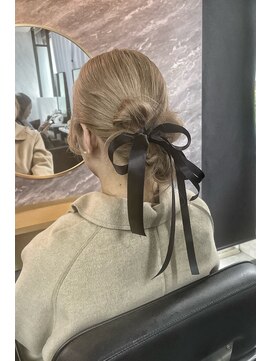 リア 大阪梅田(Ria) ヘアセット×タイトめおだんご