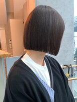 ロンド 表参道店(Lond)&nbsp;◇前下がりボブ 切りっぱなしボブ 表参道 ブリーチなし