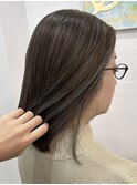 白髪ぼかしハイライト×グレージュカラー